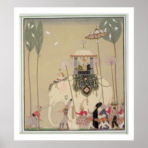 Poster Procissão Imperial (lito colorido)