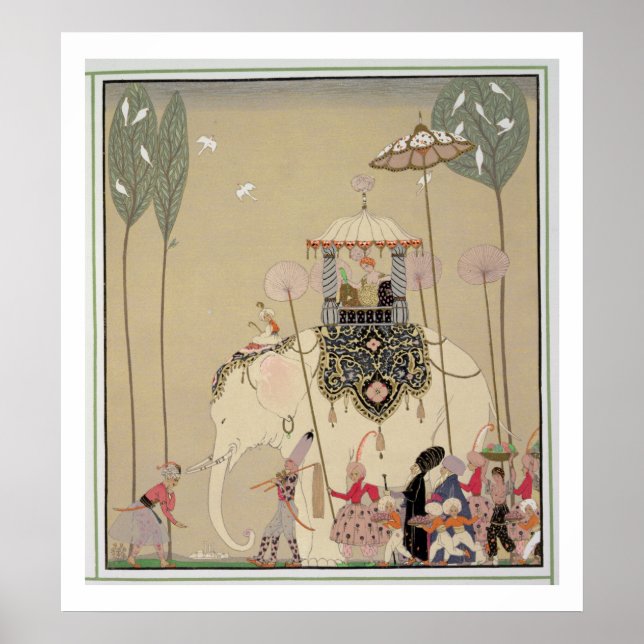 Poster Procissão Imperial (lito colorido) (Frente)