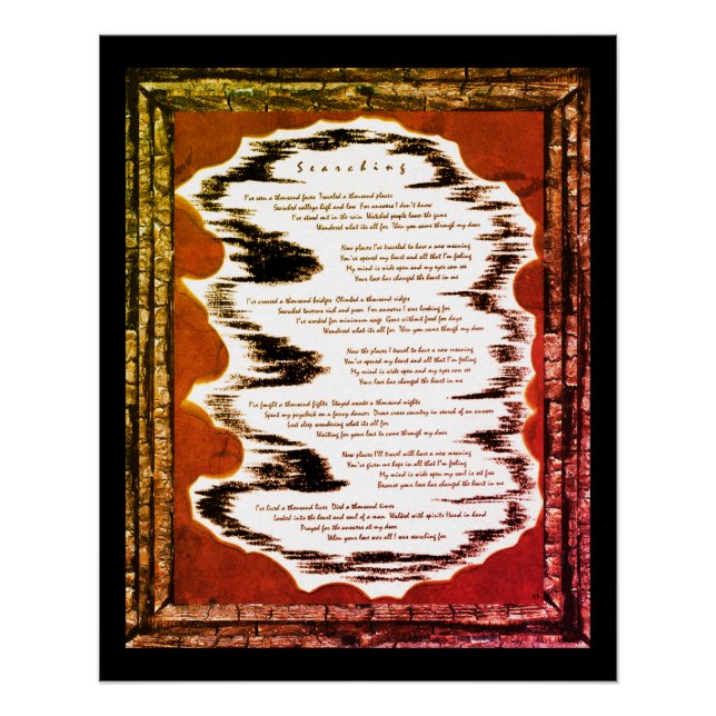 Pôster Procurando (Frente)