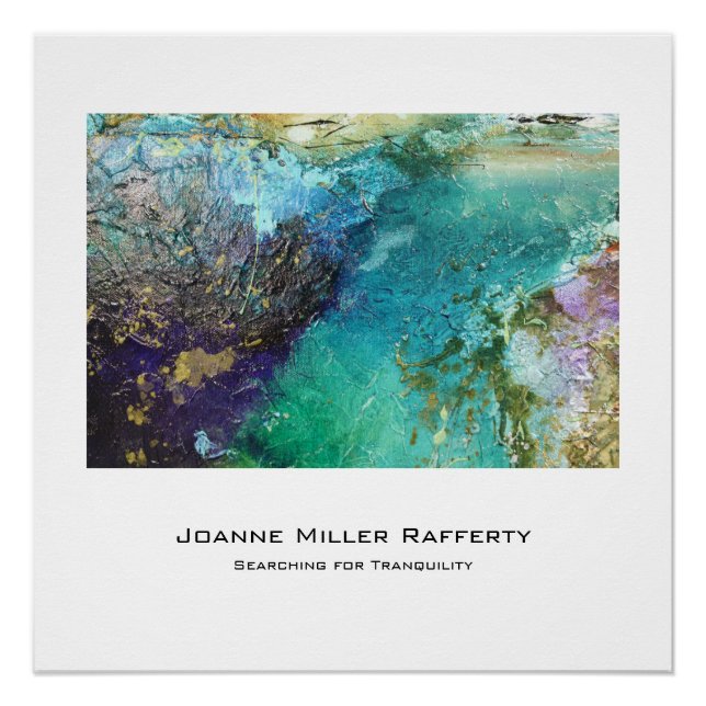 Pôster Procurando Poster de Tranquilidade (Frente)