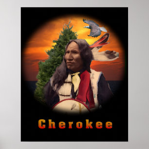 Poster Produtos da Índia Cherokee