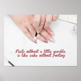 Poster Professional Nail Care Wall Art