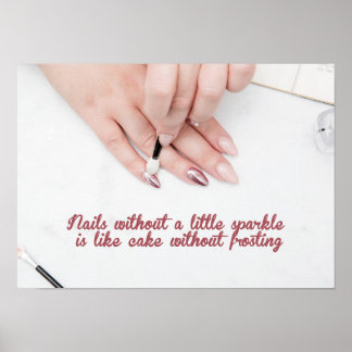 Poster Professional Nail Care Wall Art