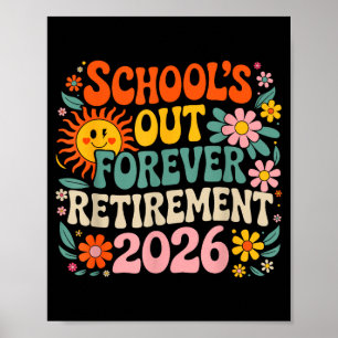 Poster Professor Aposentado 2026 Escolas Sem Fim Professo