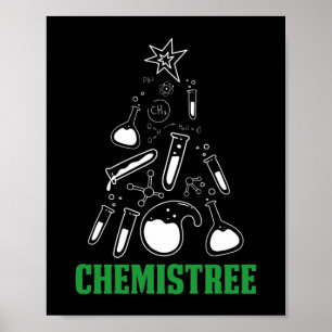 Poster Professor Chmistree Funny Pun de Natal