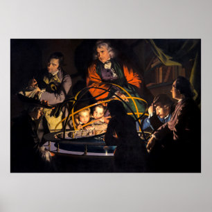 Poster Professor de Ciências & Modelo de Orrery O Sistema