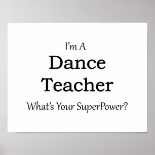 Pôster Professor de dança