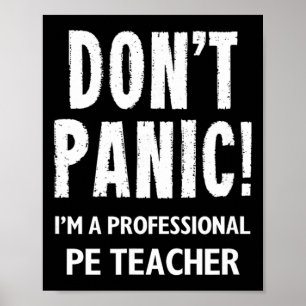 Poster Professor de Ed. Física 