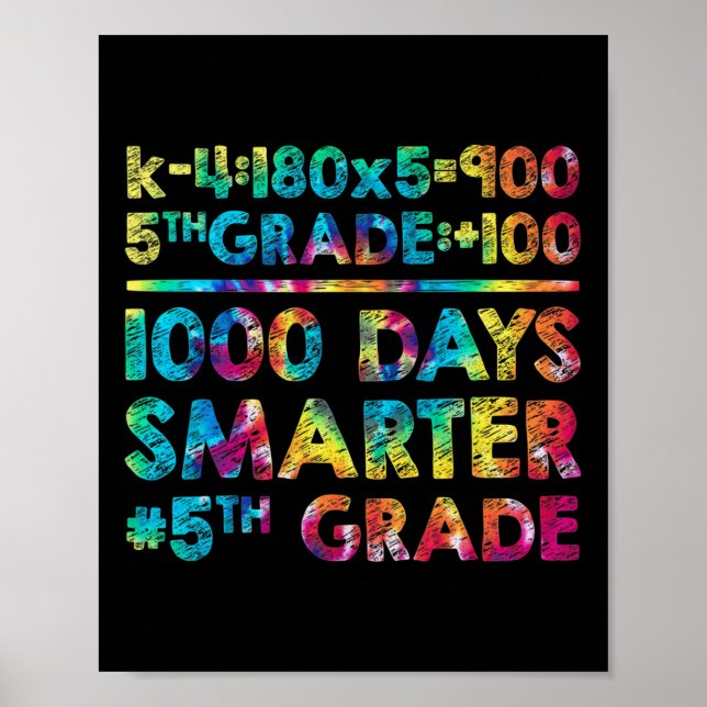 Poster Professor De Grau 1000 Dias Mais Inteligente 100 D (Frente)