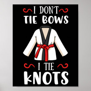 Poster Professor de Karatê Aluno de Karatê Artes Marciais