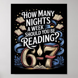 Poster Professor de Leitura 67 Meme Inglês Divertido Quan