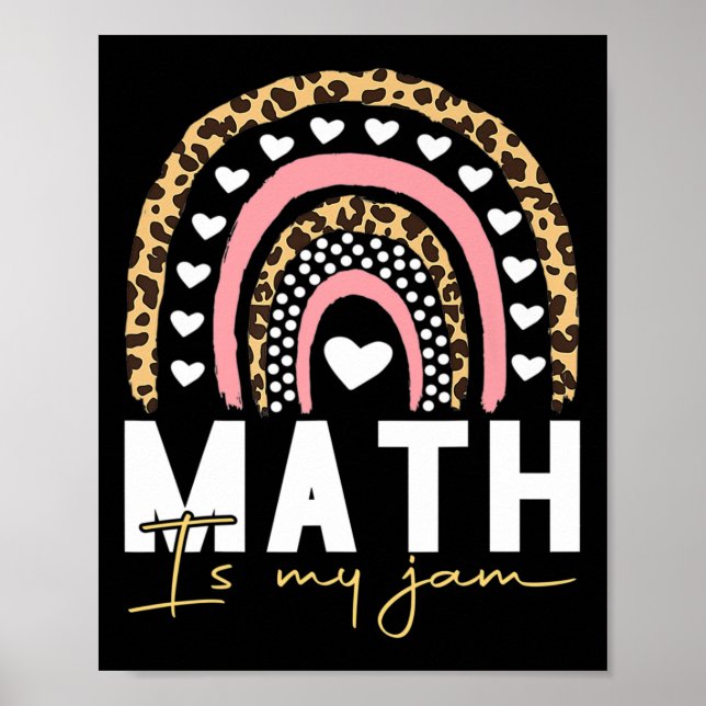 Poster Professor de Matemática - A Matemática é o meu Emp (Frente)