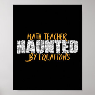 Poster Professor de Matemática Amante da Matemática Assus