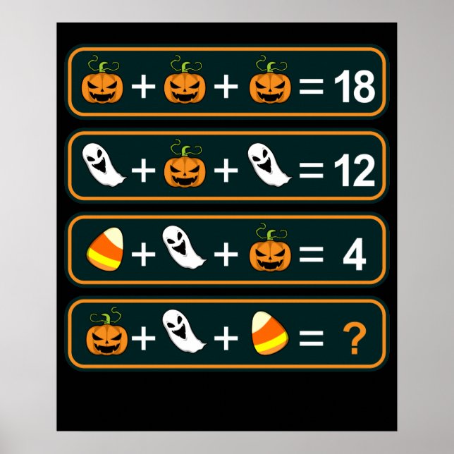 Poster Professor de Matemática, Matemática, Matemática Es (Frente)