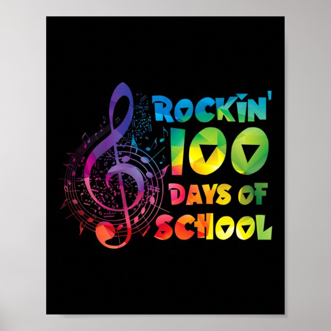 Poster Professor De Música - Balança De 100 Dias De Chave (Frente)