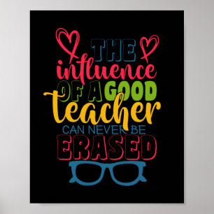 Poster Professor de presentes Influência De Um Bom Prof