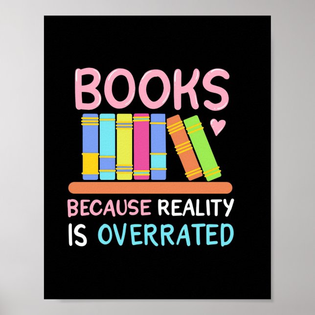 Poster Professor de presentes | Livros Porque A Realidade (Frente)