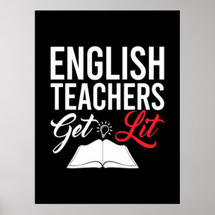 Poster Professor de presentes   Professores Em Inglês Fi