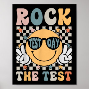 Poster Professor De Rosto No Dia De Teste, Retron Smile F