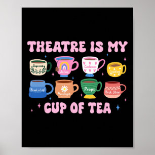 Poster Professor de Teatro Musical Dramático É