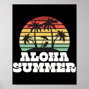 Poster Professor De Verão No Último Dia De Férias Escolar