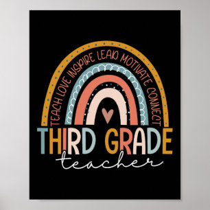 Poster Professor do Terceiro Ano Ensina Amor Inspira Ck P
