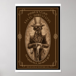 Poster Professor Felis DOmesticus