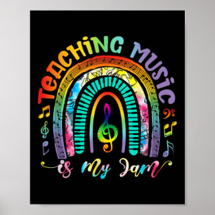 Poster Professor Musical Ensinando Música É Minha Paixão