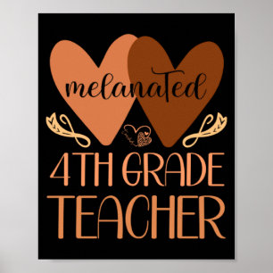 Poster Professor Negro do Quarto Ano História Negra Mulhe