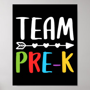 Poster Professor Pré-k De Volta À Escola