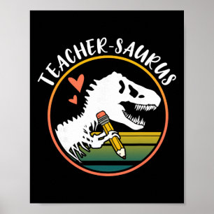 Poster Professor-sauro Projeto de Professor de Dinossauro