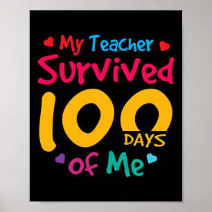 Poster Professor Sobreviveu A 100 Dias De Mim