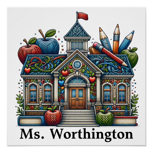 Pôster Professora (Frente)