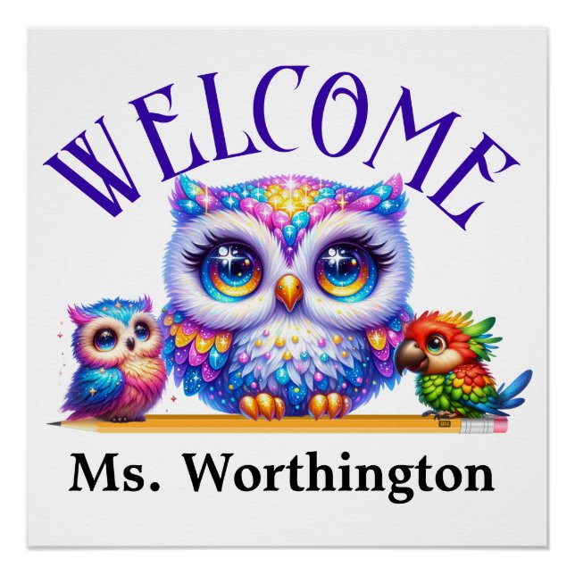 Pôster Professora (Frente)