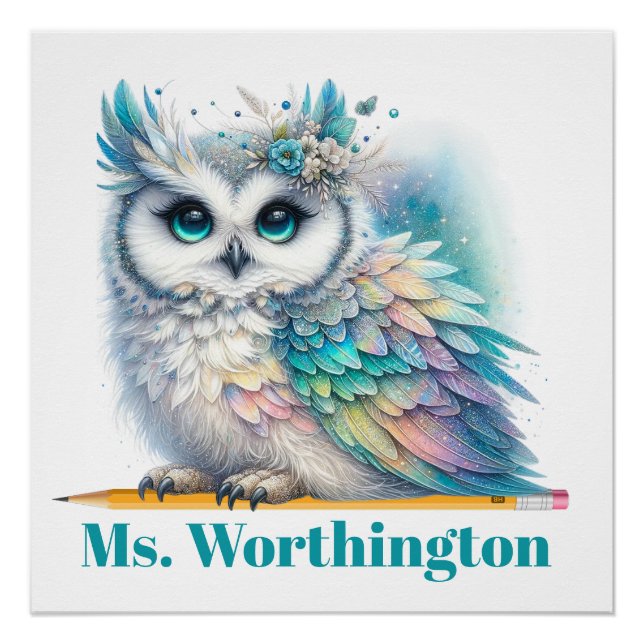 Pôster Professora (Frente)