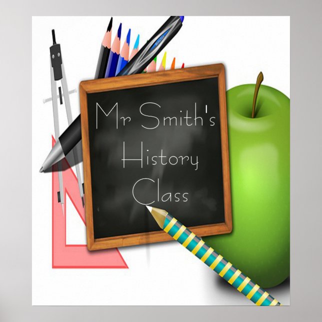 Pôster Professora (Frente)