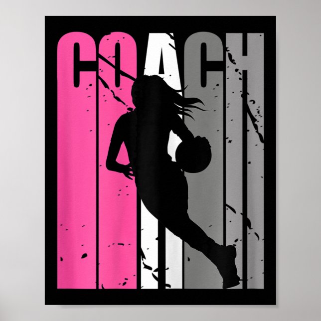 Poster Professora Choreógrafa Bysketbyll Instrutor de Bys (Frente)