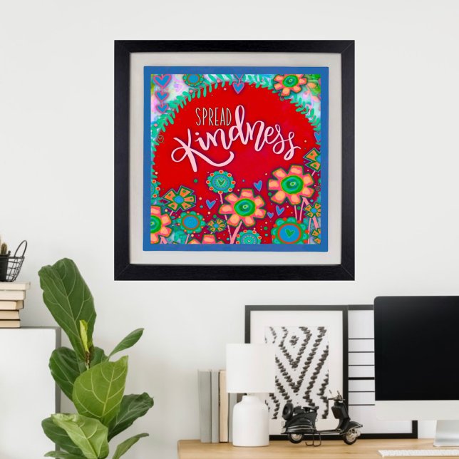 Poster Professora da sala de aula de gentileza de difusão (Criador carregado)