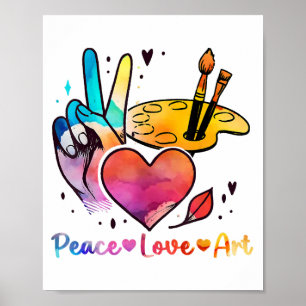 Poster Professora De Arte Que Amam Arte Para Artistas E P