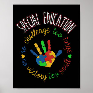 Poster Professora de Educação Especial e Consciência do A