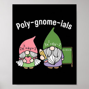 Poster Professora de Matemática em Polígonos