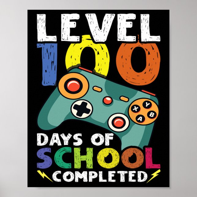 Poster Professora de Vídeo da Escola dos Dias 100 Estudan (Frente)