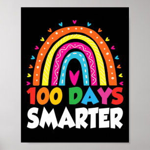 Poster Professora Do Dia Das Ideias 100 Dias Mais Intelig