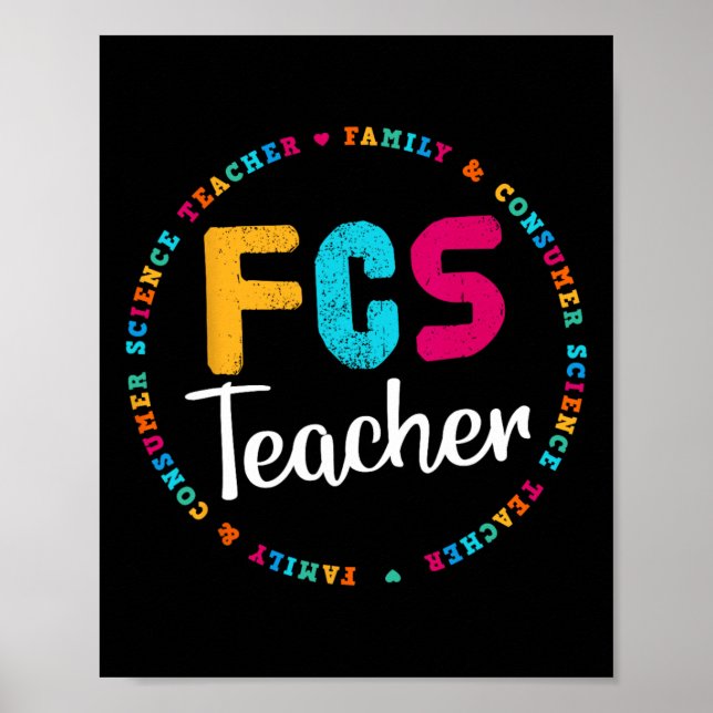Poster Professora do FCS - Professora Eleitoral - Profess (Frente)