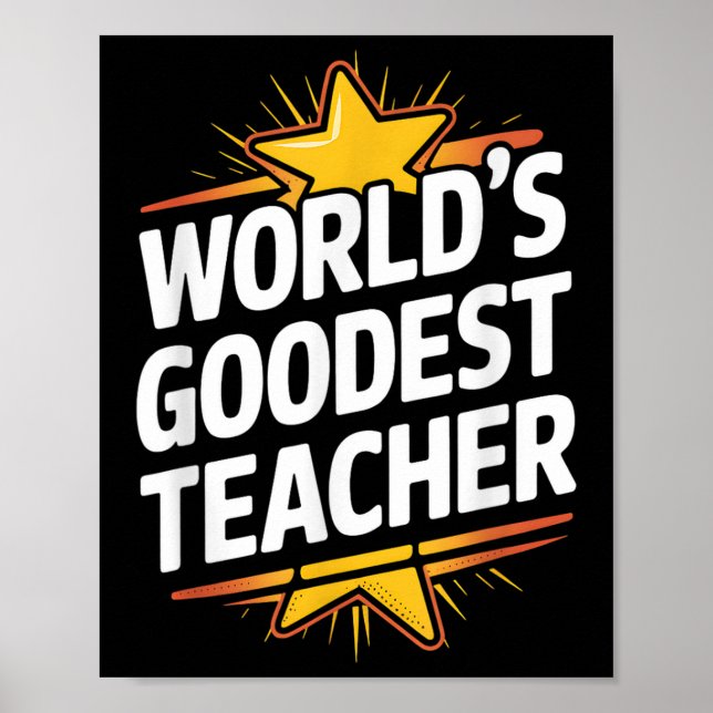 Poster Professora Mais Encantada Do Mundo, Professora Enc (Frente)