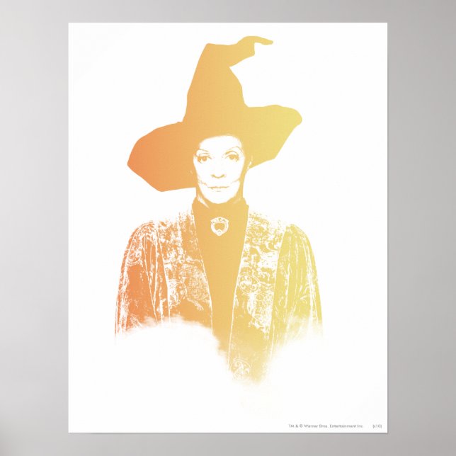 Poster Professora Minerva McGonagall (Frente)