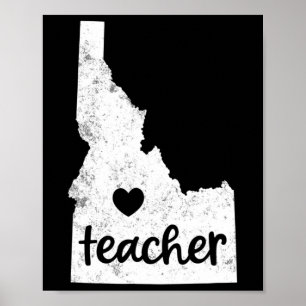 Poster Professora Red Para Educação Pública Ed Idaho 4
