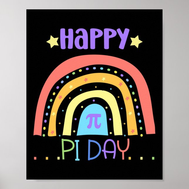 Poster Professores De Matemática Pi Feliz Internacional E (Frente)