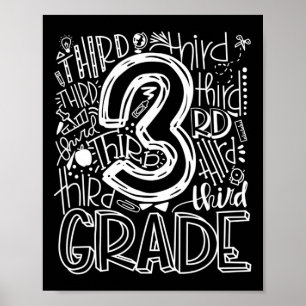Poster Professores De Volta À Escola Típico De Terceiro G