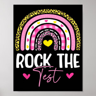 Poster Professores do Dia de Teste do Professor no Dia de